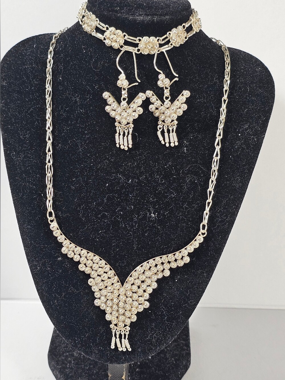 Vintage 950 Sterling Victorian Set. Absolutely stunning set!!!